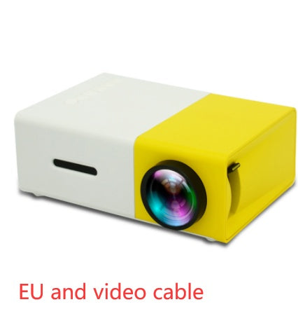 LED mini projector for home cinema setup
