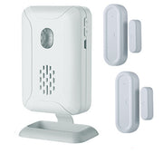 Compact wireless door sensor with chime alert system