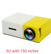 Mini home theater projector portable YG300 design