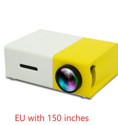 Mini home theater projector portable YG300 design