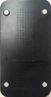 Fast charging dock with 10W wireless pad and 4 ports