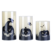 Battery-powered flameless candles for Halloween party
