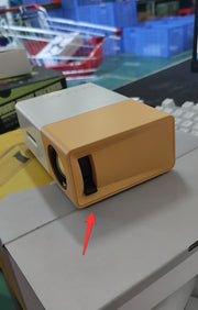 HDMI-compatible mini home theater projector portable