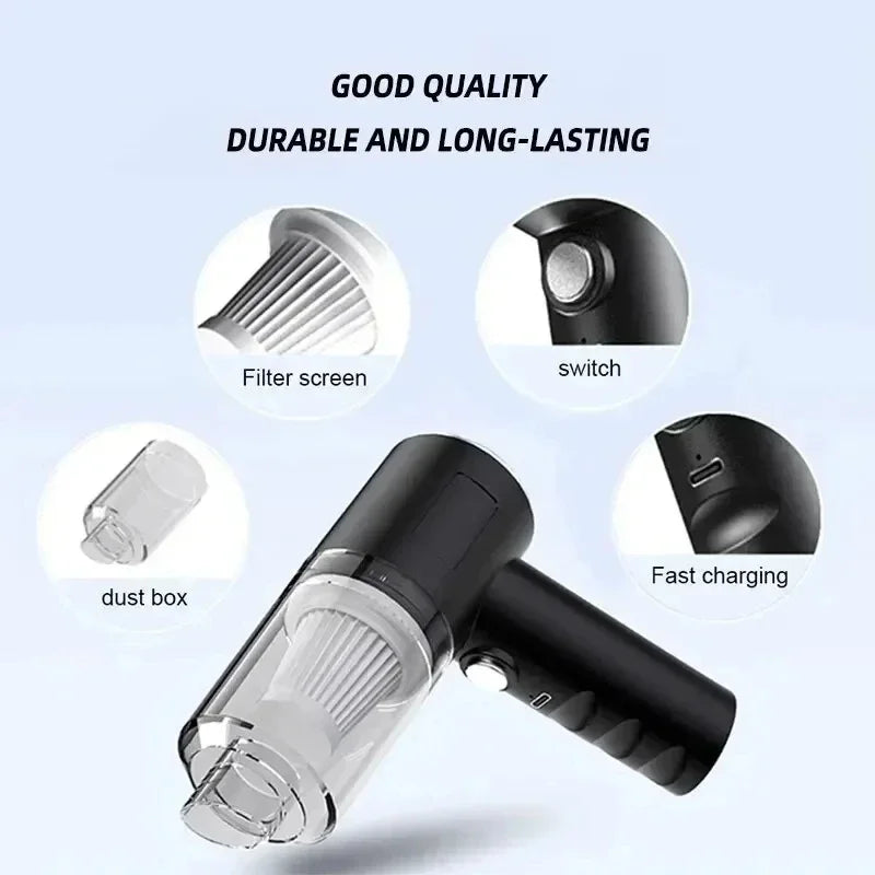 Xiaomi Vacuum Cleaner 2900000PA 120W Wireless Super High Powerful Portable 2 in 1 Wet Dry Dual Use Large Suction Vacuum Cleaner