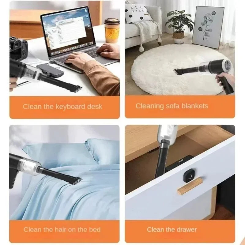 Xiaomi Vacuum Cleaner 2900000PA 120W Wireless Super High Powerful Portable 2 in 1 Wet Dry Dual Use Large Suction Vacuum Cleaner