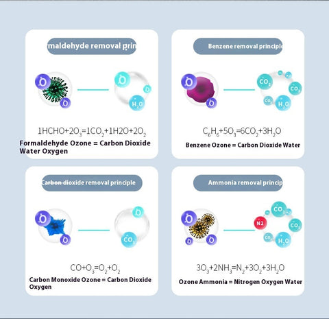 Portable air purifier with deodorant and anion function