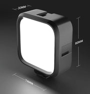 Mini LED fill light for phone selfies and video calls