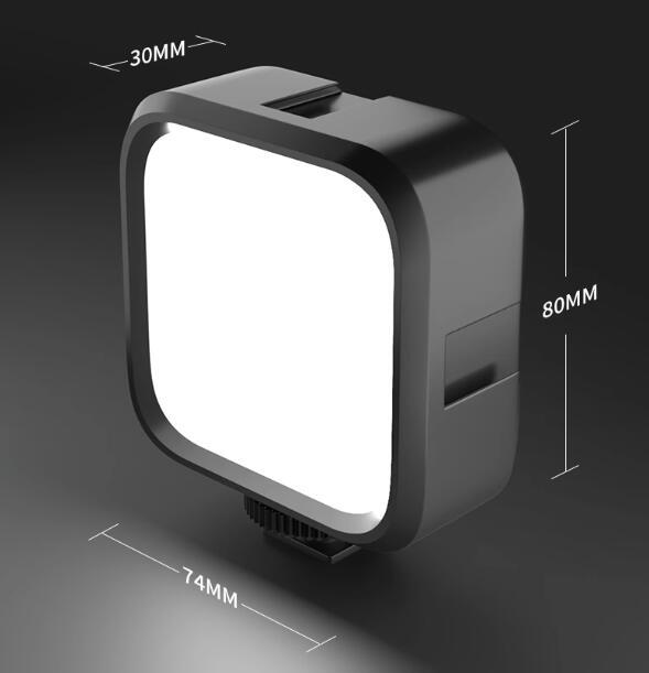 Mini LED fill light for phone selfies and video calls