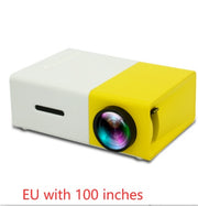 Portable projector YG300 with USB and HDMI support