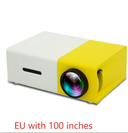 Portable projector YG300 with USB and HDMI support