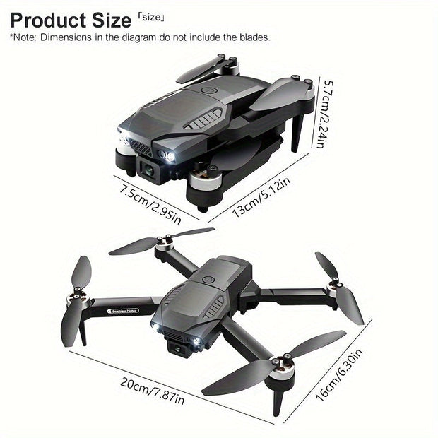ESULOMP drone quadcopter with RC airplane controls