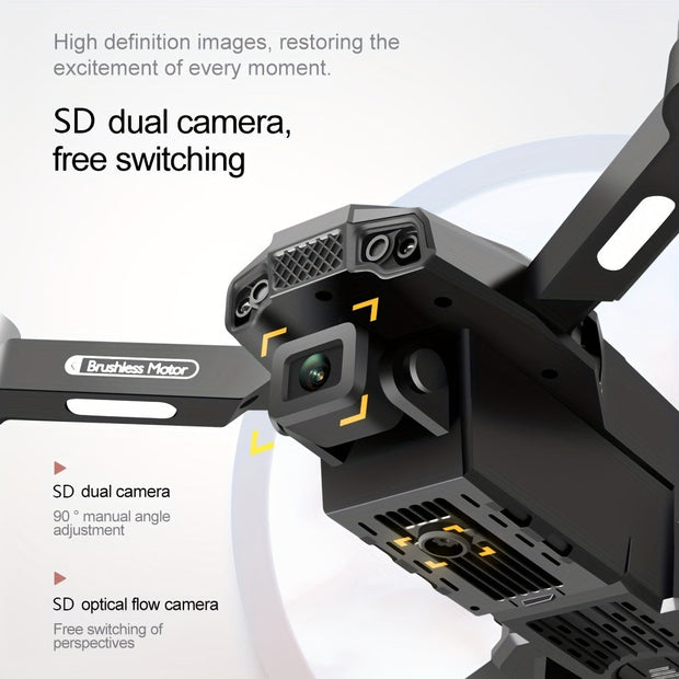 Professional aerial drone ESULOMP brushless design