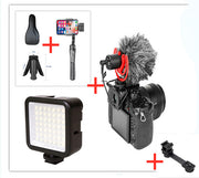 3-axis stabilizer with adjustable tripod and phone mount