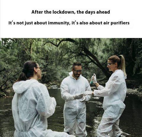 High-performance household air purifier with anion tech