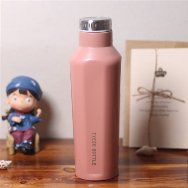 Stainless steel water cup insulated design for outdoor use