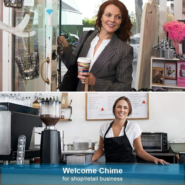 Reliable wireless sensor chime 280M for doors and windows