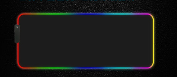 RGB lighting luminous mouse pad for enhanced gameplay