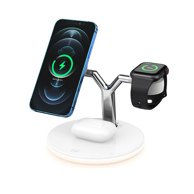 Apple devices magnetic 3-in-1 fast wireless charger