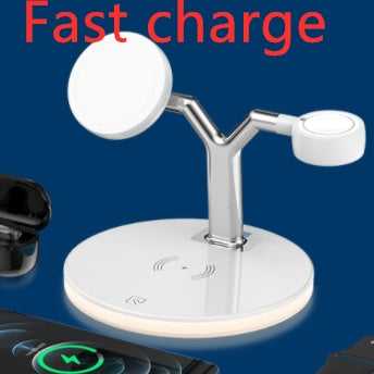 Fast 3-in-1 wireless charging station for Apple gadgets