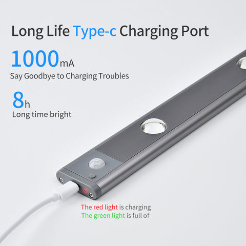 Cabinet LED night light motion sensor rechargeable