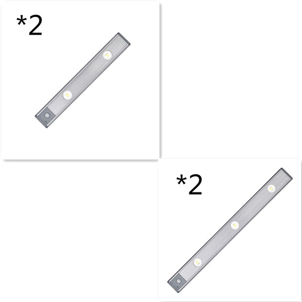 Motion sensor LED lamp dimmable magnetic mount