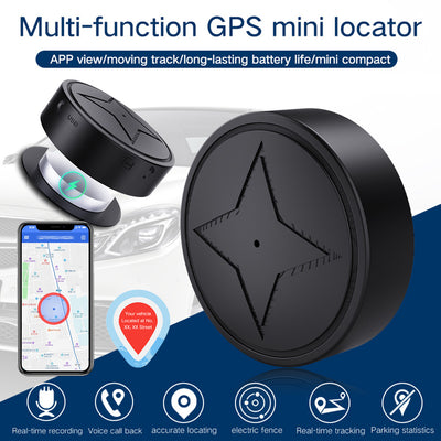 Mini GPS tracker with strong magnetic mount for vehicles