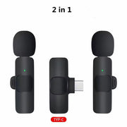 Lavalier microphone with long battery life portable design