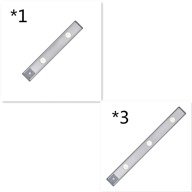 Motion sensor night light for cabinets and wardrobes