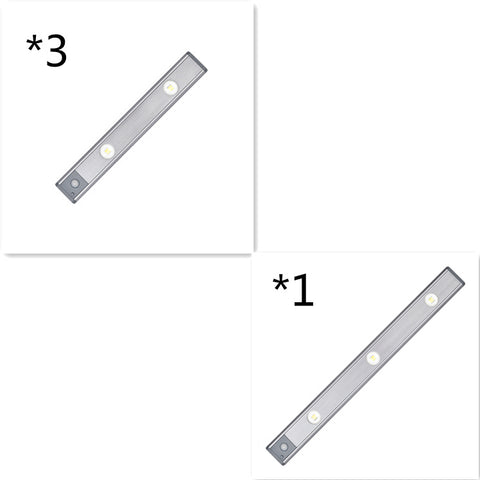 Under-cabinet dimmable motion sensor magnetic lamp