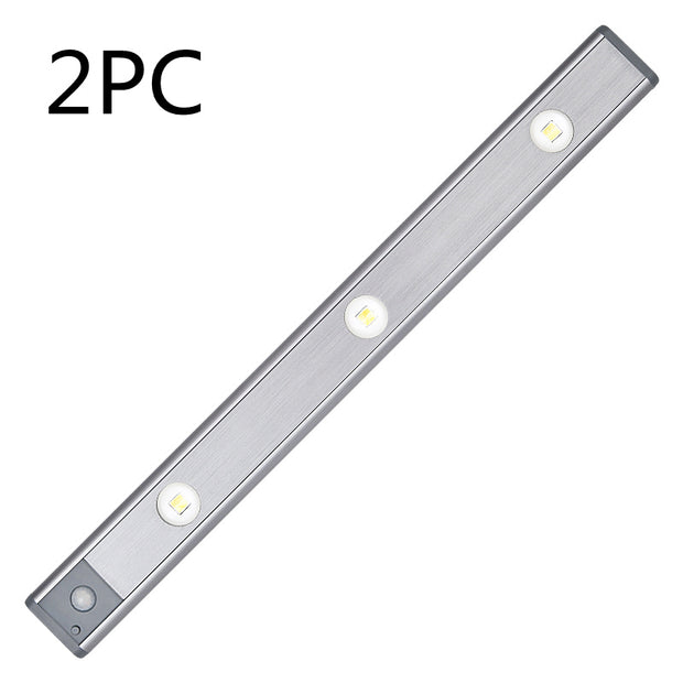 Under-cabinet motion sensor lamp for nighttime use