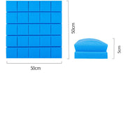 Easy-install self-adhesive acoustic panel for walls