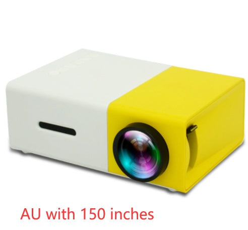 Compact home theater projector portable and lightweight