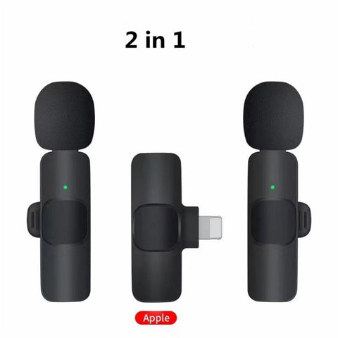 Portable wireless microphone for gaming and live streams