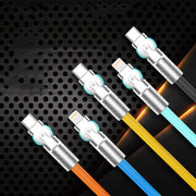 Rotating Type C data cable for super fast charging