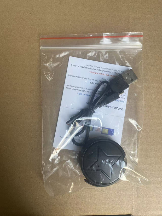 Portable mini GPS tracker with anti-theft features