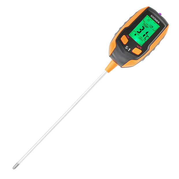 Easy-to-use four-in-one soil PH detector for plants