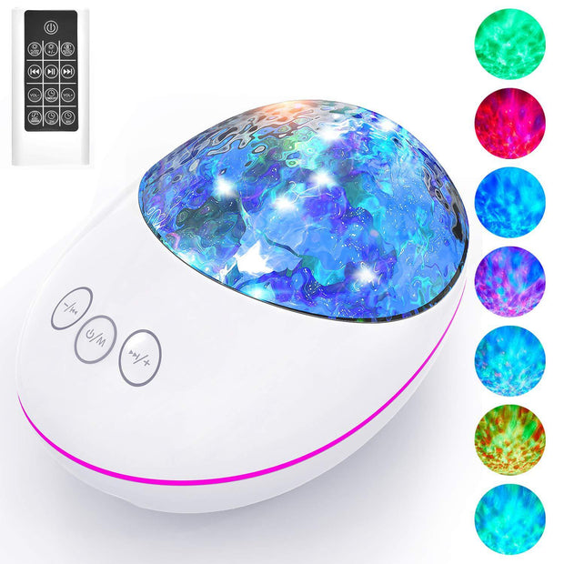 LED night light starry sky projector colorful stars