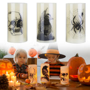 Halloween party decoration battery flameless candles
