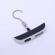 Portable hanging luggage scale with LCD display