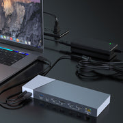 Compact multipurpose docking station for office setup