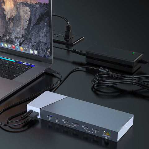 Compact multipurpose docking station for office setup