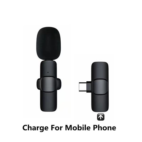 Compact audio recording microphone for smartphones